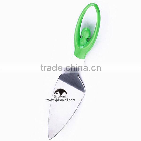 DG-0108 Stainless Steel serrated pie server With Plastic Handle