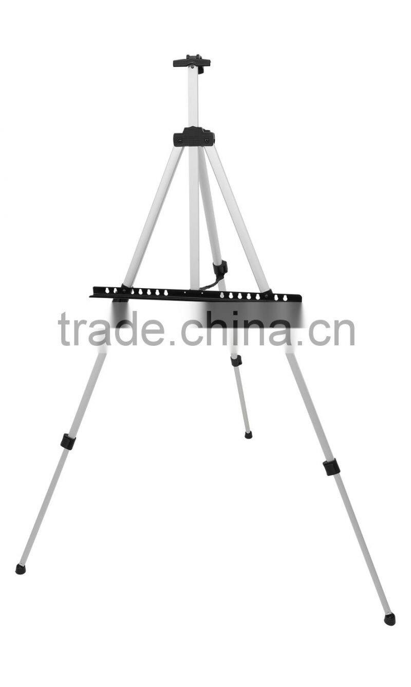 Hot Selling Metal Portable Aluminum Tripod Artist Easel For Painting