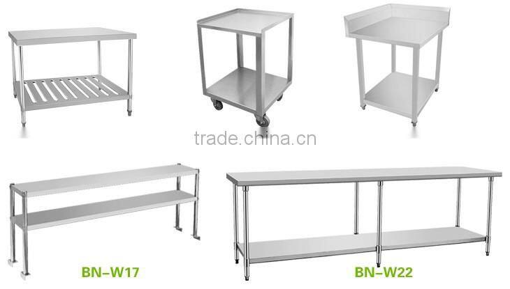 Commercial Stainless Steel Kitchen Over Shelf/Restaurant Kitchen Shelves BN-W17