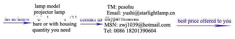 DT00491 Projector Lamp/ bulb for Hitachi CP-S995