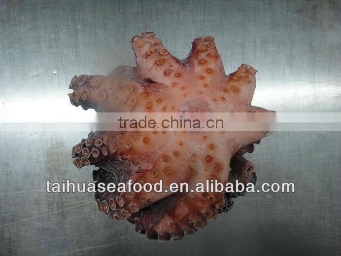 frozen and fresh octopus