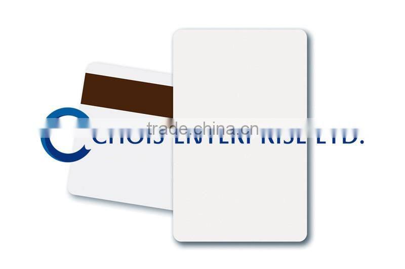 Blank Printable Credit Card Sized HiCo/ LoCo PVC Magnetic Stripe Card