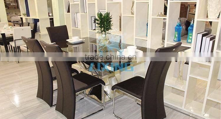 Dining Room Furniture Stainless Steel Legs Dinner Chair