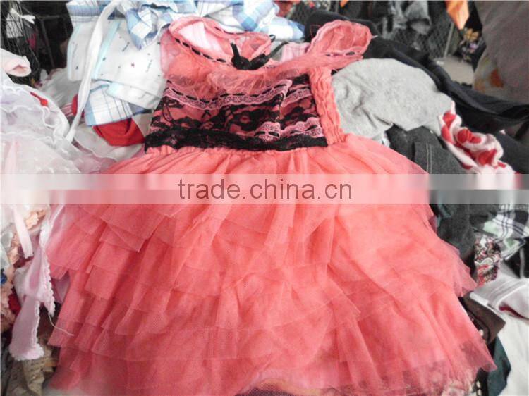 Alibaba website used children's clothes