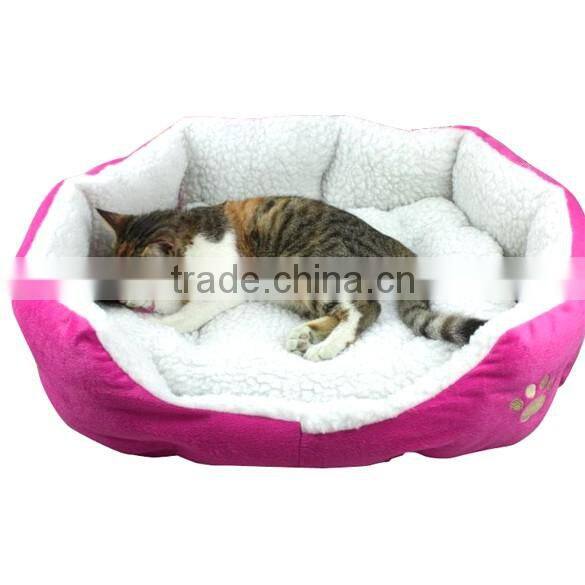 New Pet Dog Puppy Cat Soft Fleece Warm Bed House Plush Cozy Nest Mat Pad 5653