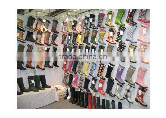 Women Navy Small Holes PU Leather Shoes