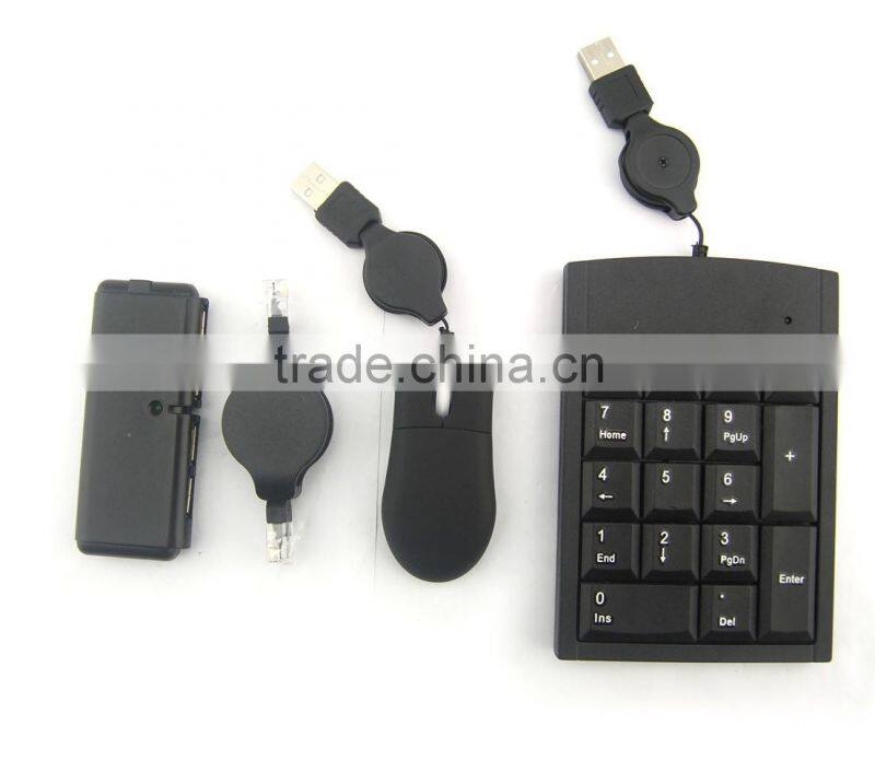 Computer accessories usb travel kit/set