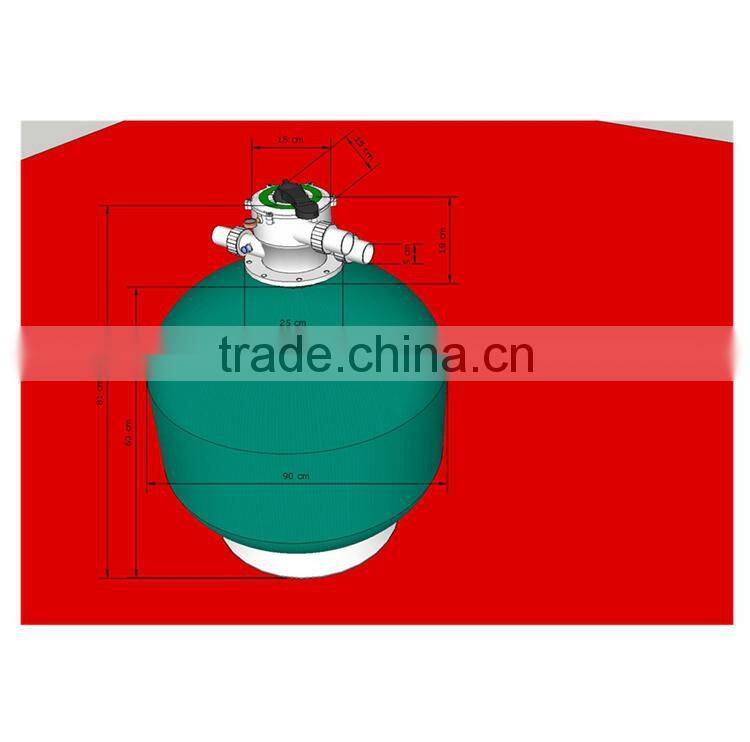 TOP-MOUNT sand filter for swimming pool