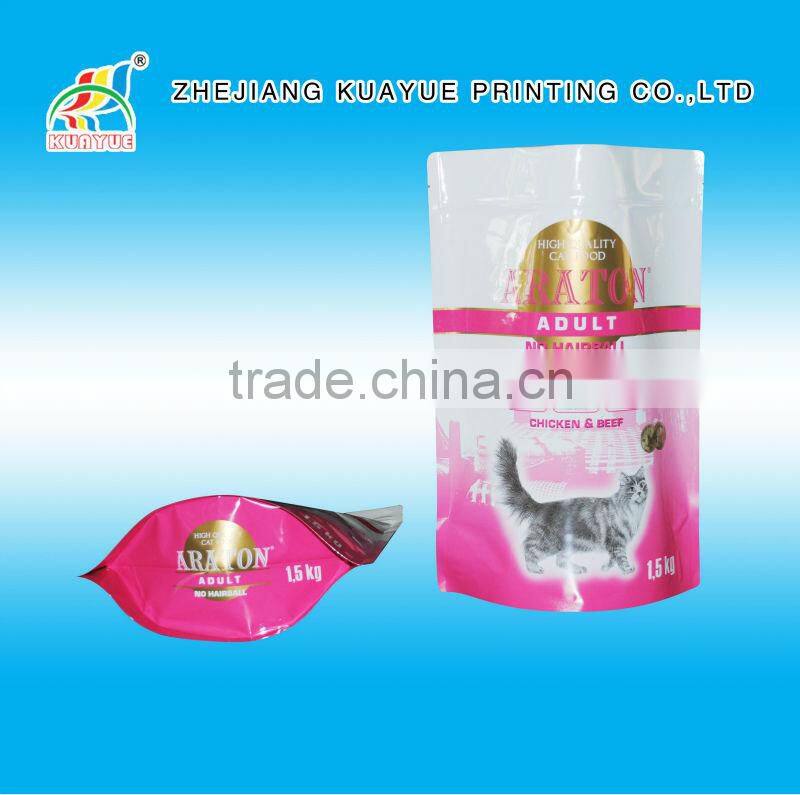 Customized New High Quality Pet Food Bag Clips, Laminated Pet Food Bags, Pet Food Stand up Bags