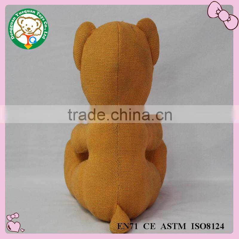Baby loved toys brown sitting teddy bear birthday gifts plush toys