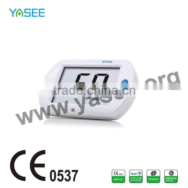 Large screen one key operation new blood glucose meter Extra FDA certificate blood sugar monitor