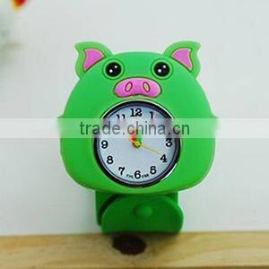 China Wholesales High Quality Environmental Silicone Adjustable Watch Cartoon Children Watch