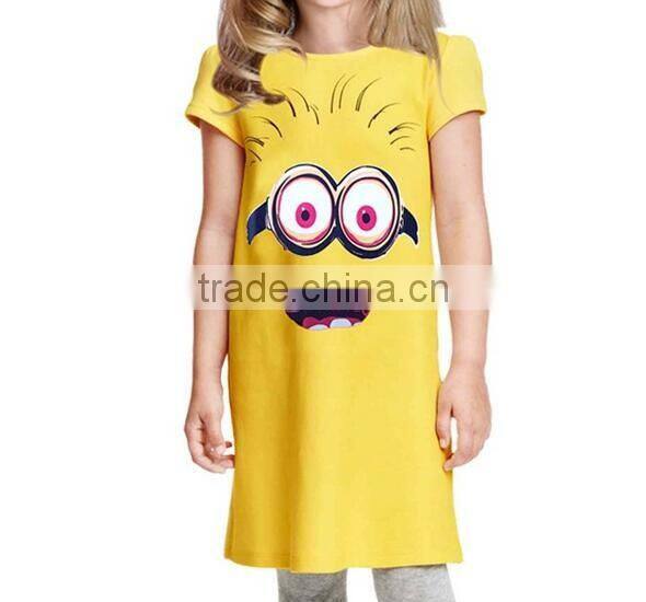 Summer Children Girls Cotton Princess Party Wear Dress