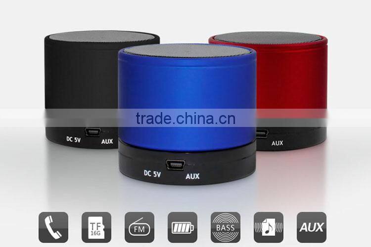 Outdoor Portable Wireless Stereo Bluetooth Speakers Built-in FM Radio Hands Free Speakerphone TF Card With Rechargeable Battery