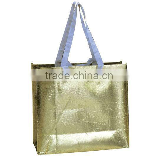 Catty non woven with metal colour lamination