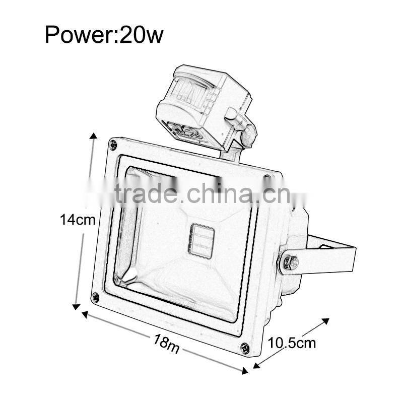 outdoor water proof led floodlight 20W