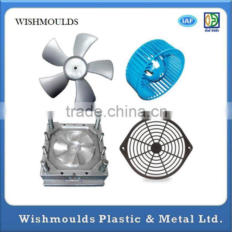 Plastic Injection mould for Electric Fan parts/blade mould House Appliance manufacturer
