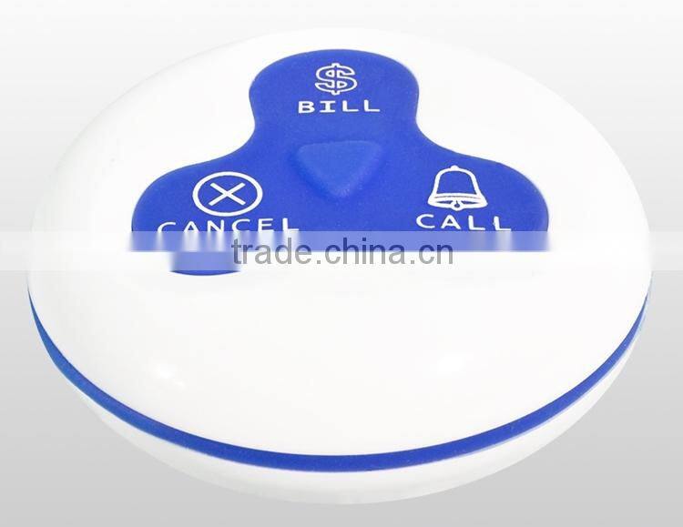 Bar paging system wireless table bell system