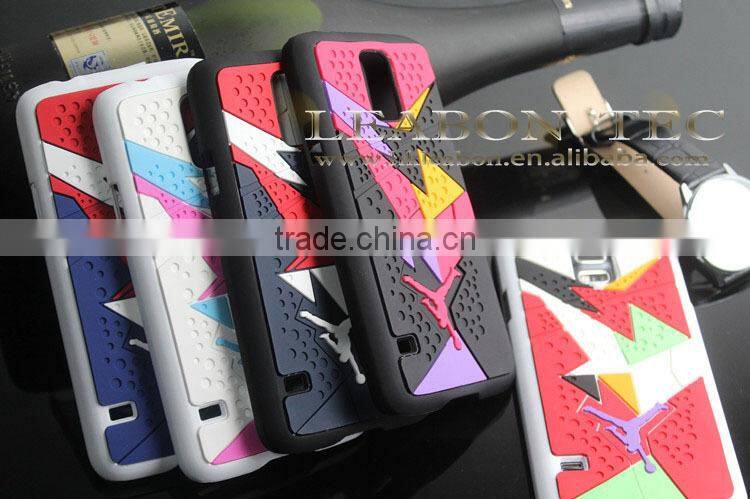 2014 new arrival case for samsung galaxy s5 cover, pc+silicone material mobile phone case
