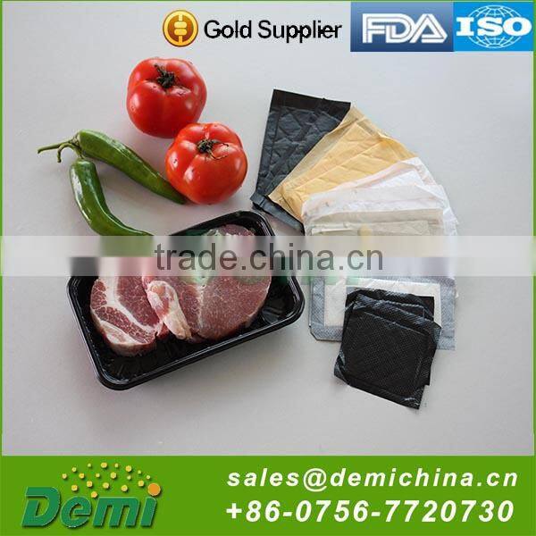 Cheap hot sale top quality customized food tray absorbent pads