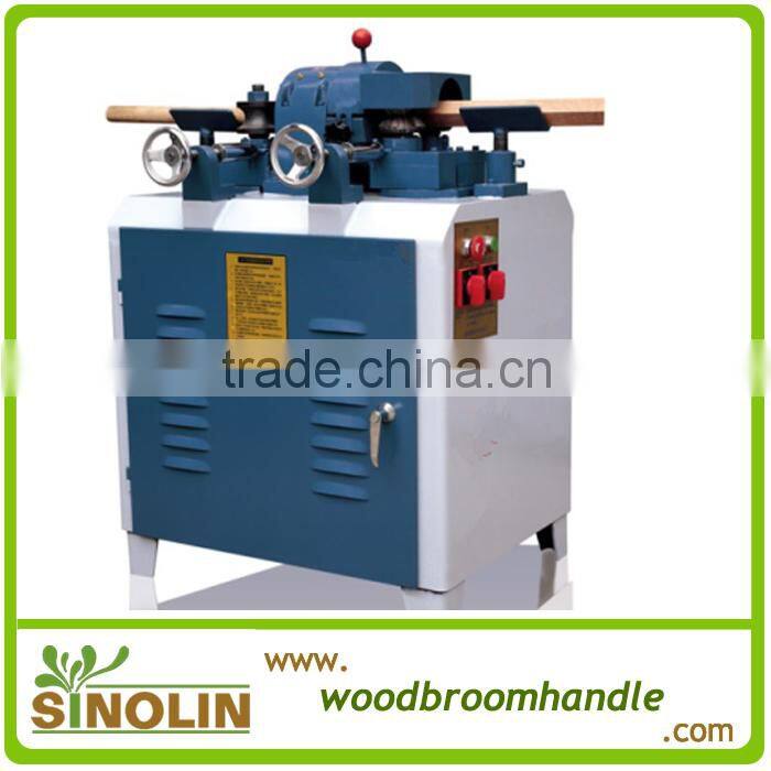 Round wood stick machine