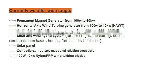 chinese 200w micro wind generator for home