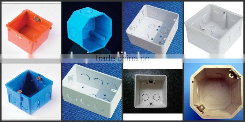 white color pvc electrical pipe for conduit wiring