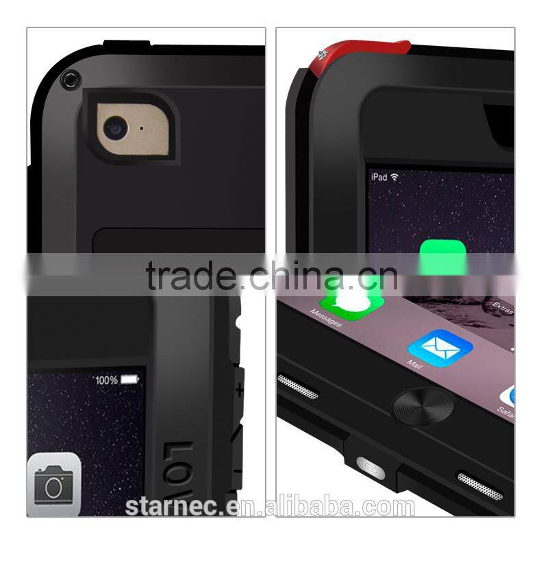 2016 Brand Love Mei Gorilla Glass Aluminum Tablet Case For iPad 2/3/4