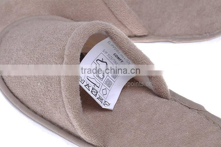 Fantastic Organic Cotton Hotel Terry Cloth Slippers Indoor Slipper