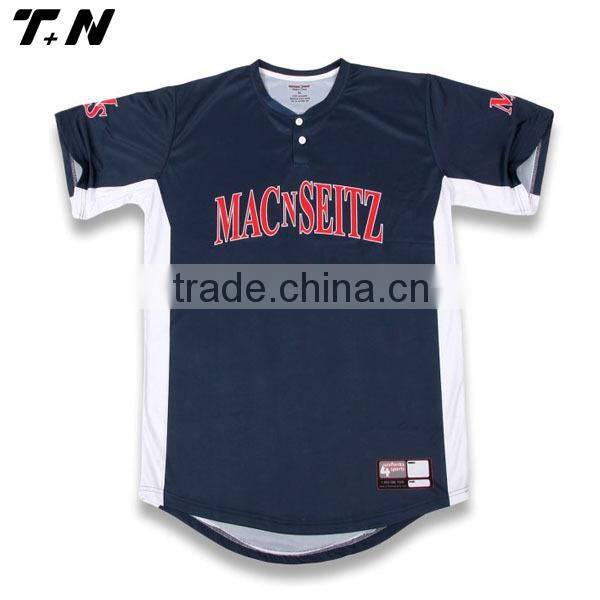 Top quality customized stylish baseball jersey
