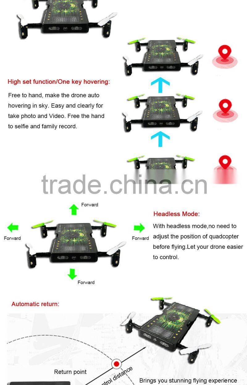 2016 new product 2.4G 4 channel small quadcopter drone parts with lights