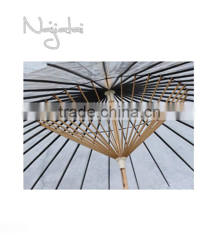 Transpoarent Hand Painted Handmade Japanese PVC Paper Umbrella