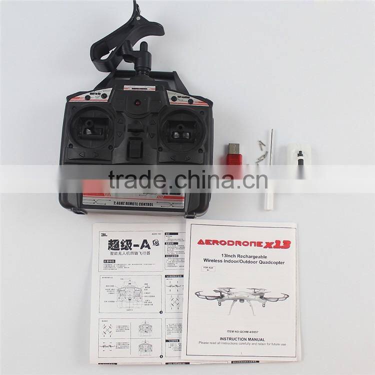 WIFI live video rc quadcopter fly drone ABS FPV aircraft with gyroscope and 0.3MP camera