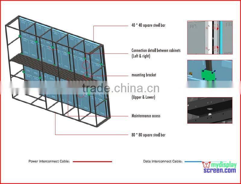 advertising led screen, high clear 8mm smd leds, outdoor IP 65 design, high referesh rate, 7500 nits brightness,p5,p6,p8,p10