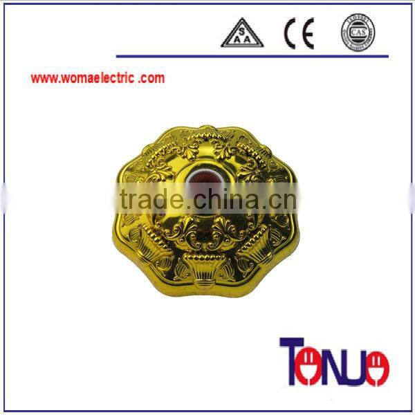 golden candle lamp holders