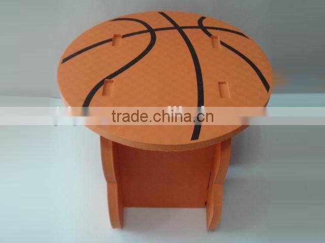 2016 new items popular lovely football volleyball EVA chair desk