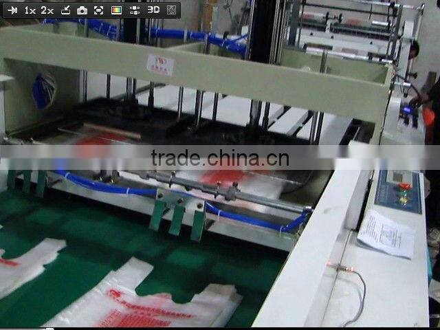 2014 Bag welding machine hot sealing&hot cutting machine with high quality