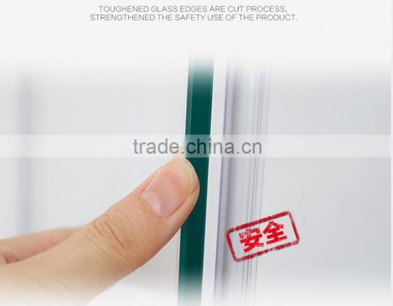 2015 fasion toughened glass shower enclosure