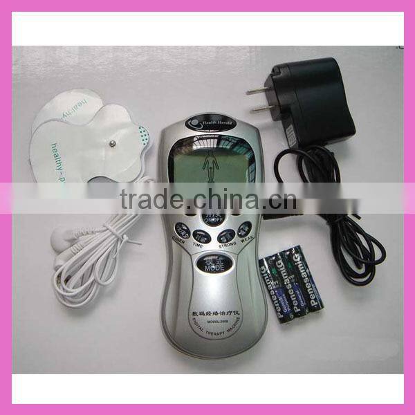 Shock Price Digital of Therapy of Machine of Massager Instruction on with LCD Screen