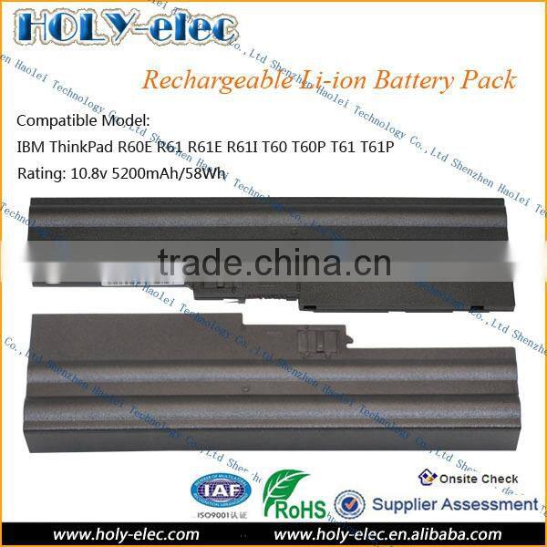 Grand A 6 Cells Battery For IBM ThinkPad Laptop R60E R61 R61E R61I T60 T60P T61 T61P