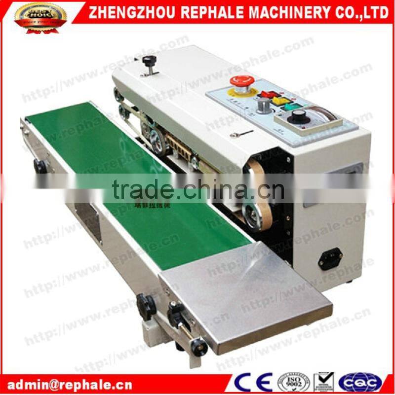 Continuous automatic plastic bag sealing machine price