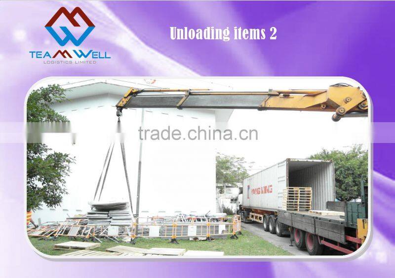 Project shipment Stonecutters Island Sewage Treatment Works of Hong Kong Logistics