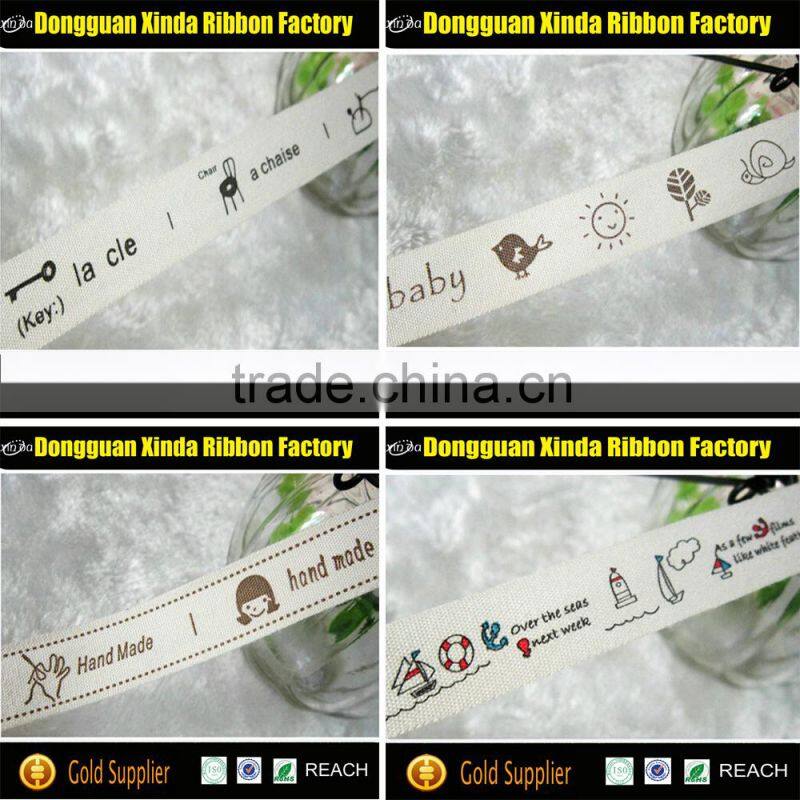 2015 New Products Dot Printed Webbing