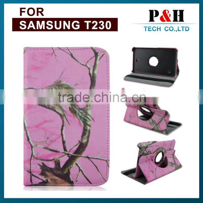 Galaxy Tab 4 7.0 Leather Cover,360 Rotating PU Leather Case for Samsung Galaxy Tab 4 T230 Stand Cover