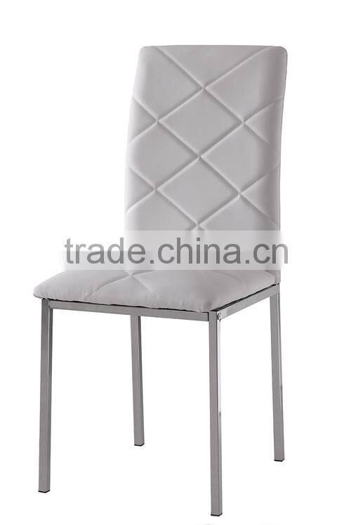 Cafe set with 4 white dining chair