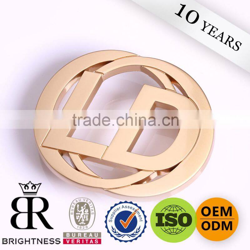 Fancy gold belt buckle of manufacturers with your own design