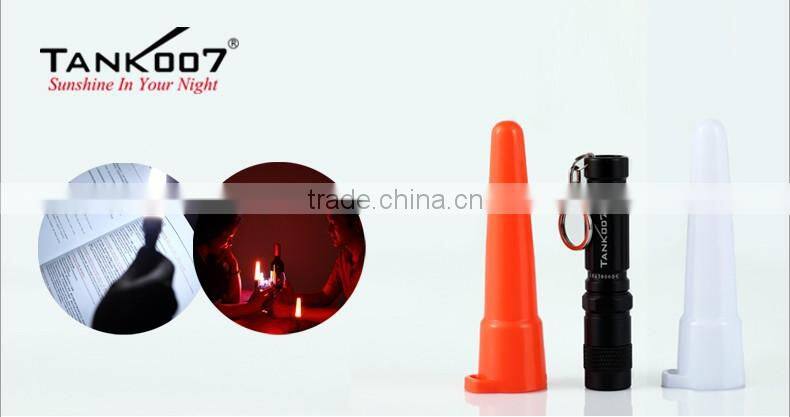 TANK007 Waterproof led torch E09 led mini flashlight
