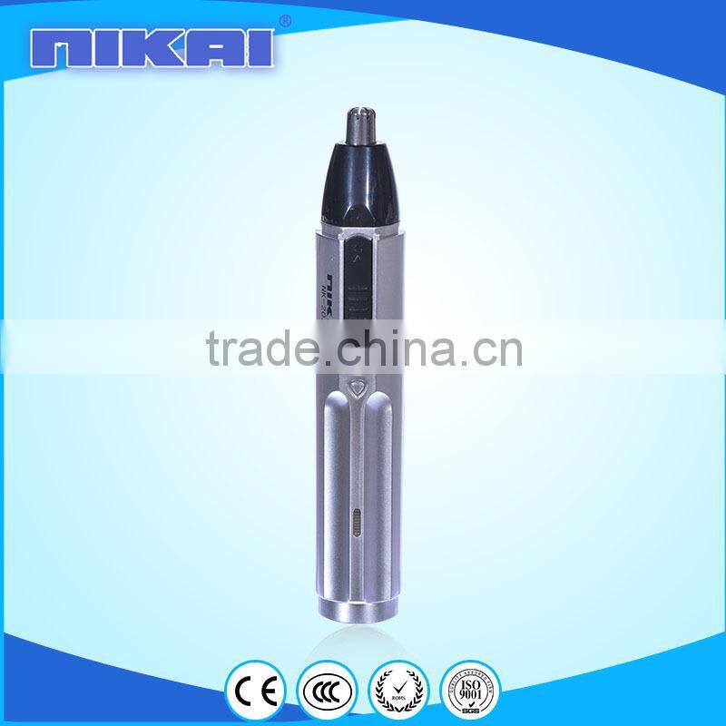 2 in 1 manual electric hair rechargeable nose trimmer NK-2031