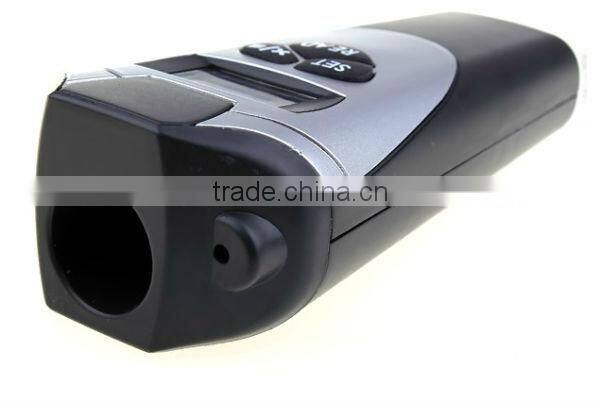 Water Resistant Digital Ultrasonic Distance Meter with Laser Pointer for Measuring Distance