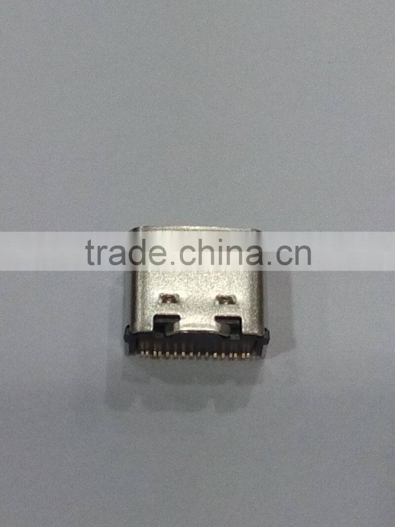 new slim usb 2.0 TPYC-C right angle receptacle usb terminal connector